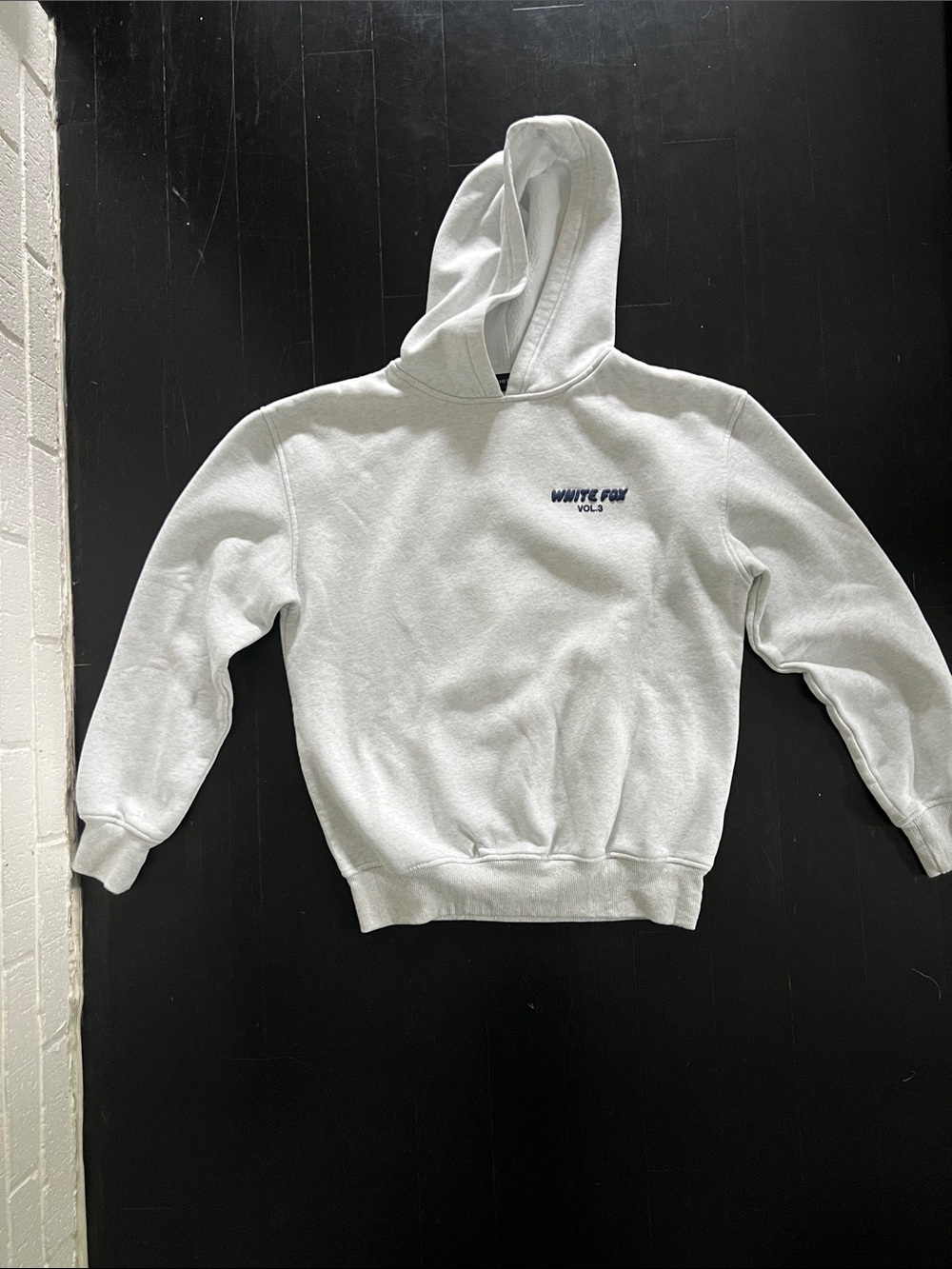White Fox Hooded Sweatshirt
